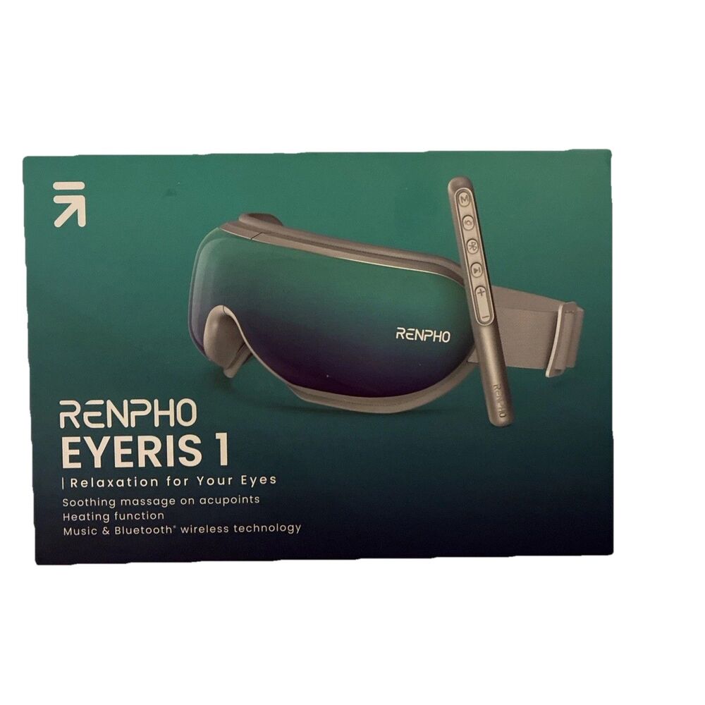 NEW RENPHO Eyeris 1 Eye Massager Acupoints, Heat & Bluetooth Music